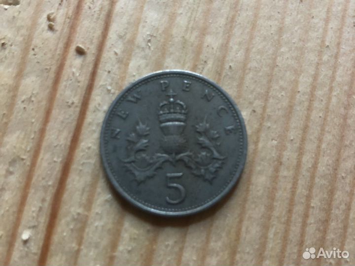 Монета великобритании