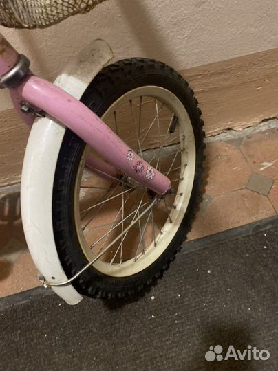 Велосипед детский с боковыми колесиками