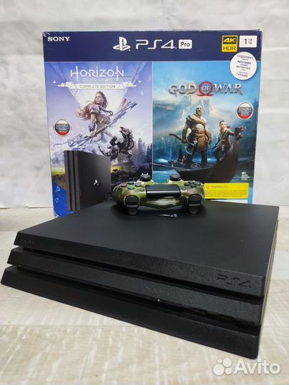 Sony PS4 pro с играми