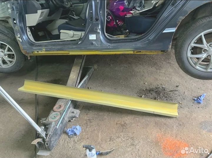 Кузовной порог Hyundai Santa Fe 2
