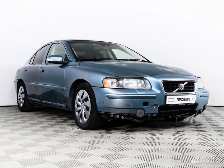 Volvo S60 2.4 AT, 2007, 452 027 км