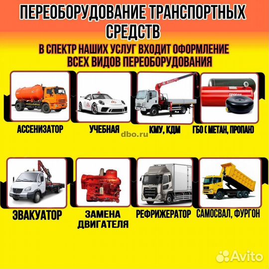 Переоборудование автомобиля