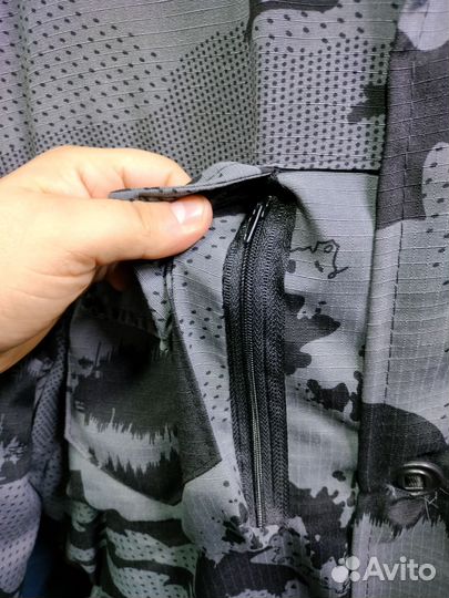 Зимний костюм для охоты и рыбалки на флисе