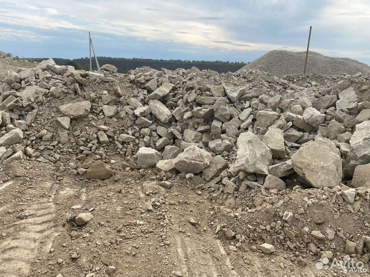 Бутовый камень фракции 0*300