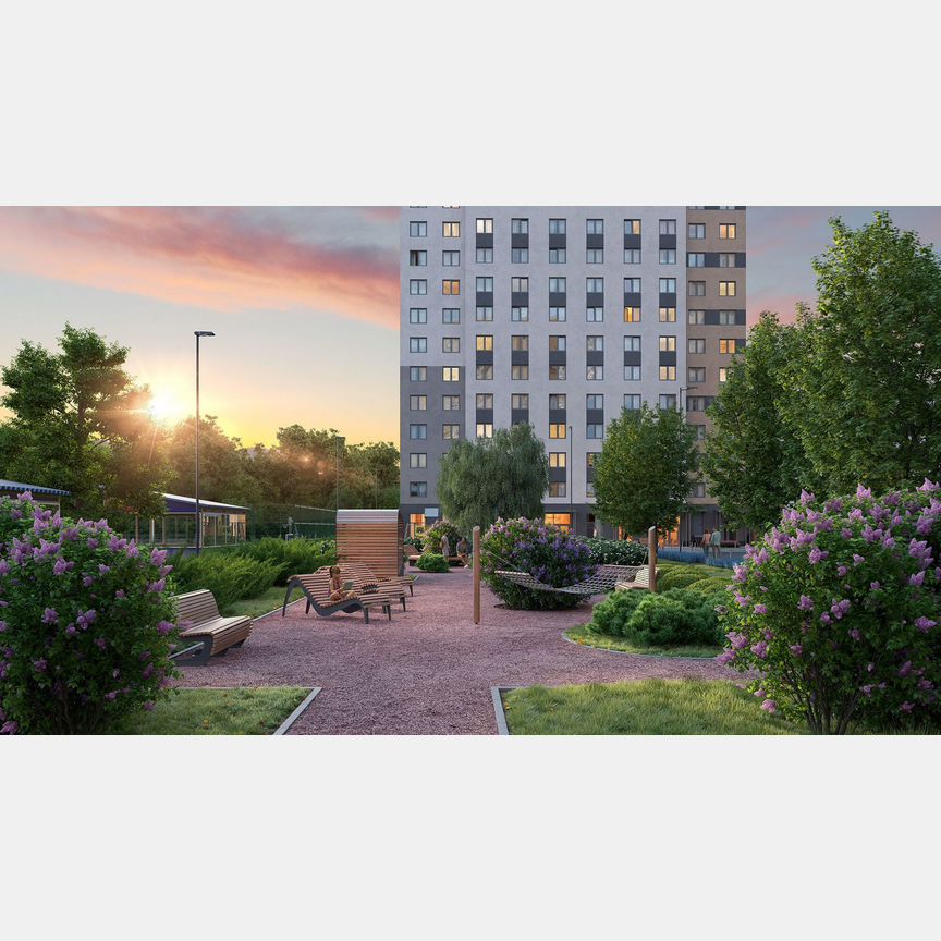 3-к. квартира, 64 м², 15/22 эт.