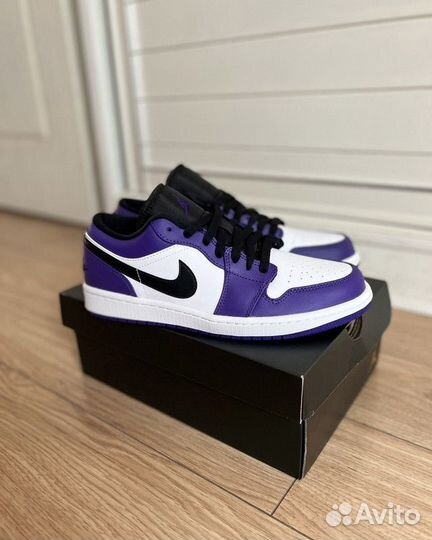 Air Jordan 1 Low Court Purple