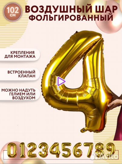 Шары цифры-1,2,3,4,5,6,7,8,9