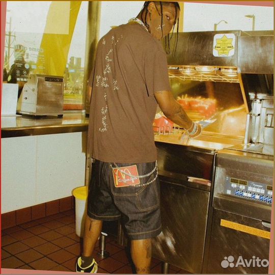 Футболка Travis Scott McDonalds (все размеры s - xxl)