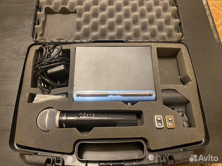 Shure PG58 радиомикрофон радиосистема