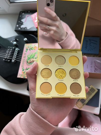 Палетки теней colourpop