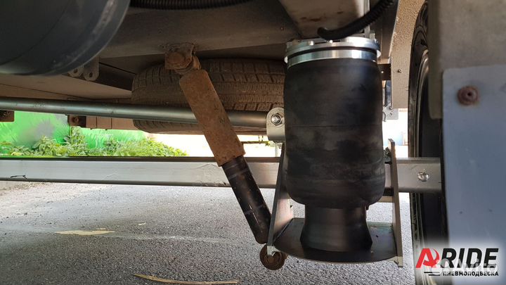 Пневматическая подвеска на прицеп Вектор лав