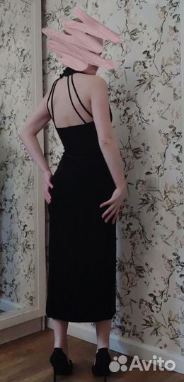 Вечернее платье lichi s бархатное миди