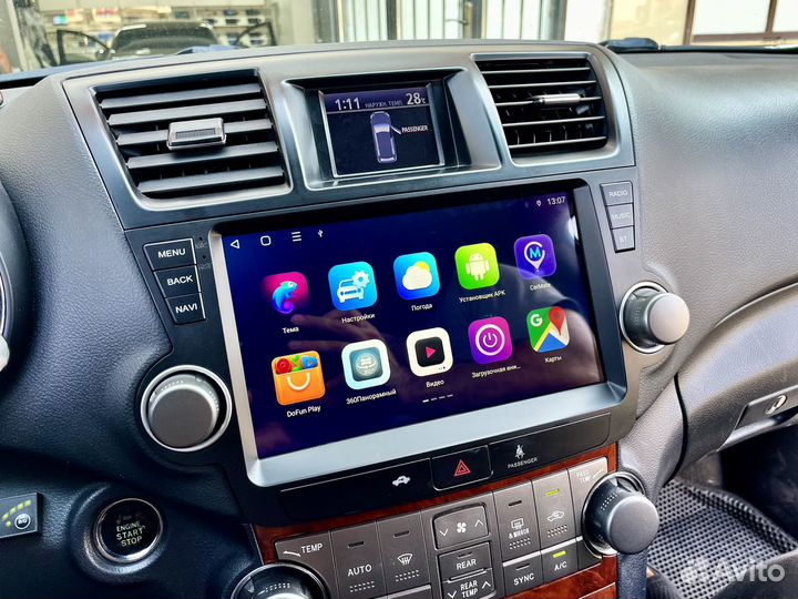 Toyota highlander android