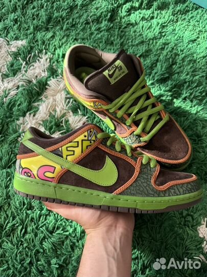 10us и 11us Nike Dunk SB Low Pro De La Soul