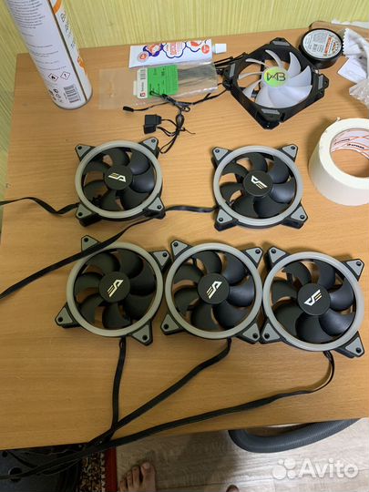 Вентиляторы darkflash + контроллер