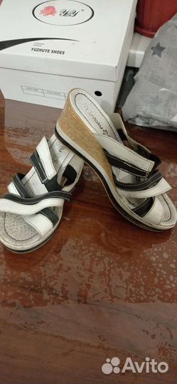 Сабо кожа 38р