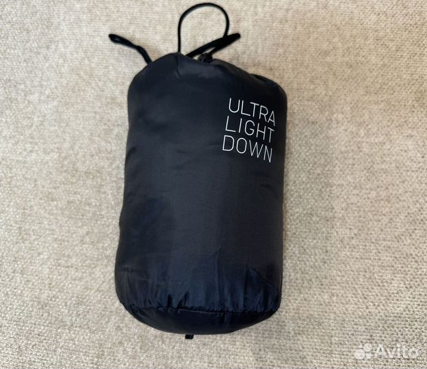 Жилет длинный пух uniqlo ультралегкий