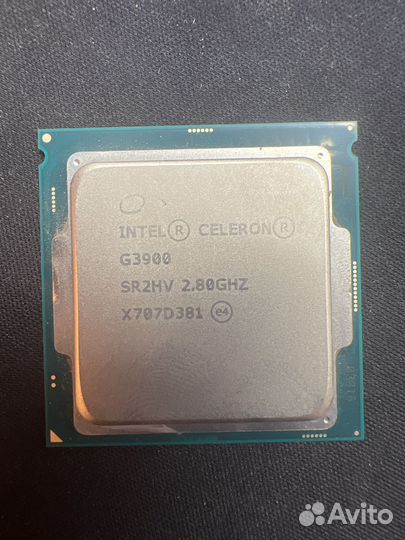 Процессор g3900 lga 1151