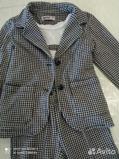 Костюм детский тройка