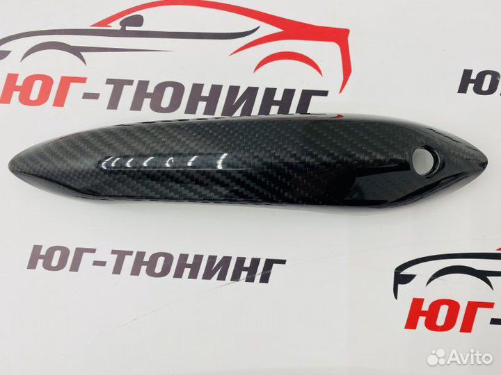 Накладки на ручки дверей карбон BMW