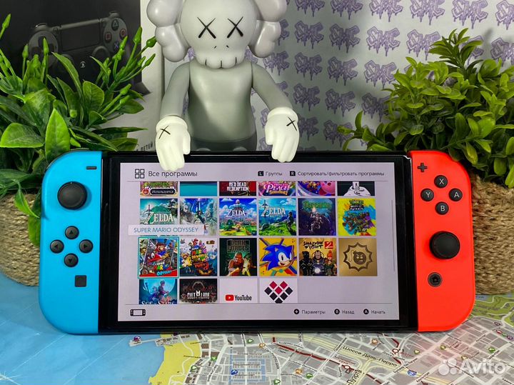 Прошитая Nintendo Switch Oled
