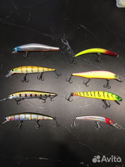 Воблеры на щуку бу 90-110 размер