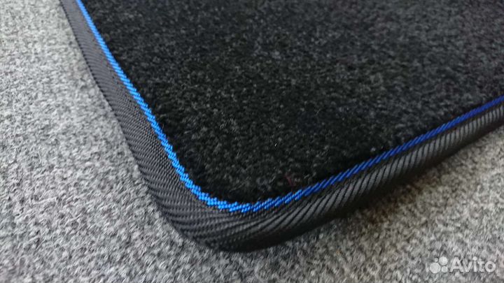 Автоковрики для LADA (ваз) Niva (Нива), чёрные