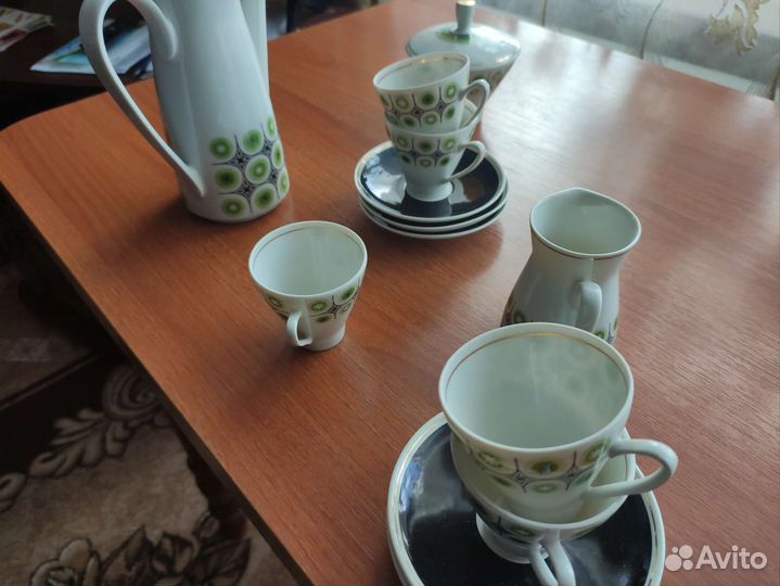 Кофейный сервиз ГДР 70-х годов