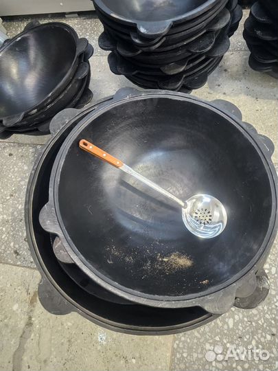 Казан чугунный узбекский