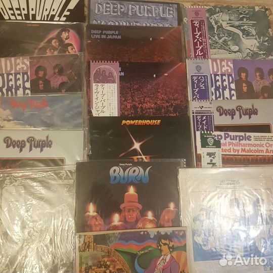 Виниловые пластинки рок