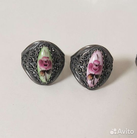 Финифть кольцо