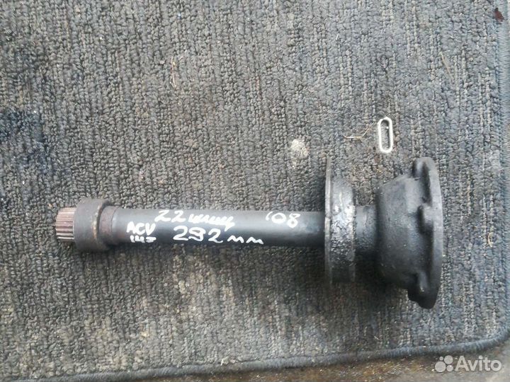 Промежуточный вал правого привода transporter T4