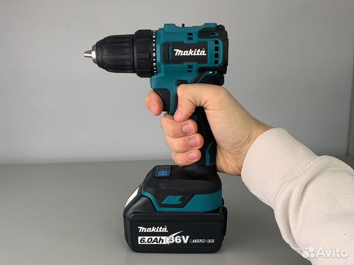 Шуруповерт безщеточный makita 36в