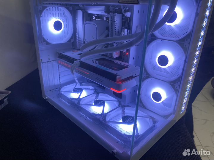 Игровой пк rtx 4060 ti, с водяным охлождением