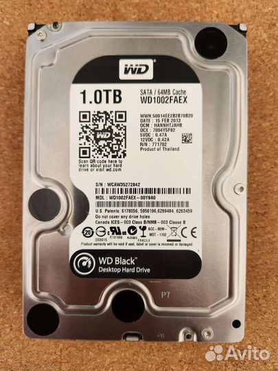 Жесткий диск HDD