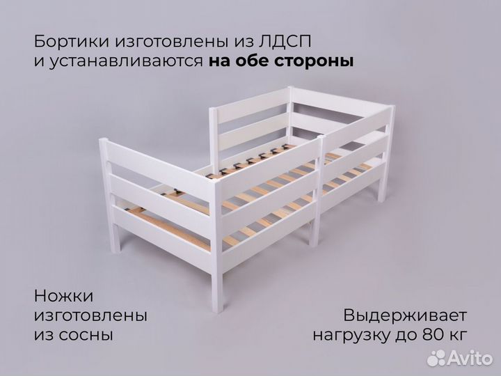 Детская кровать Софа 140 70