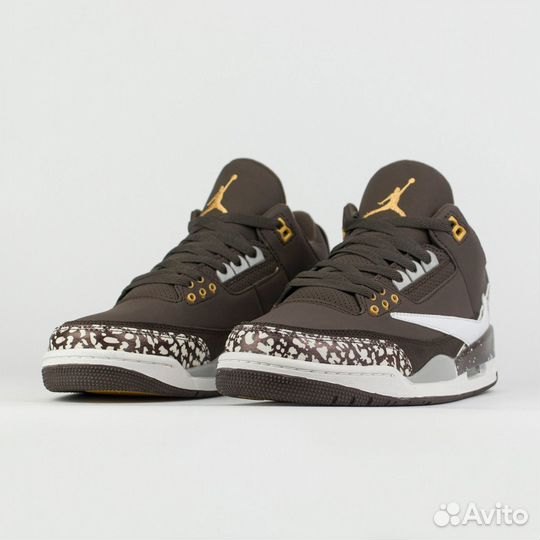 Кроссовки Nike Air Jordan 3 x TS Antique Brass