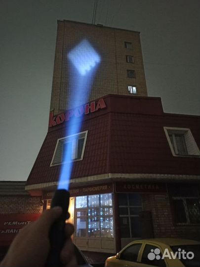 Сверхъяркий фонарик, есть разные модели, доставка