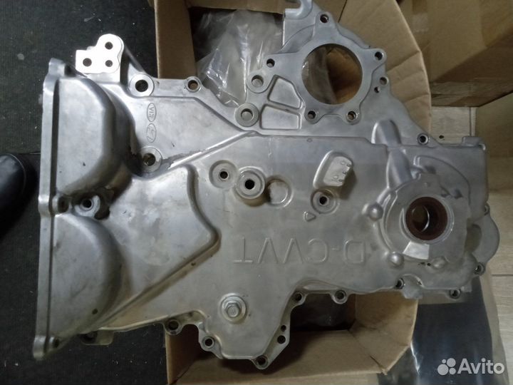 Крышка двигателя передняя Hyundai Solaris 2017