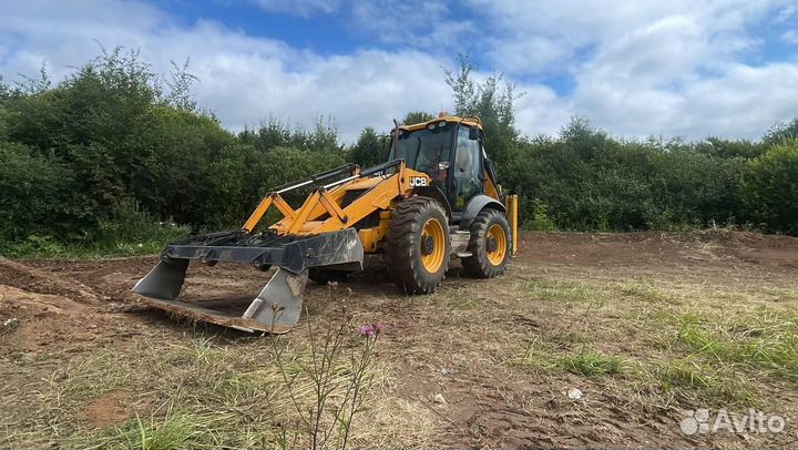 Услуги экскаватора (экск.погрузчика) JCB 4cx super