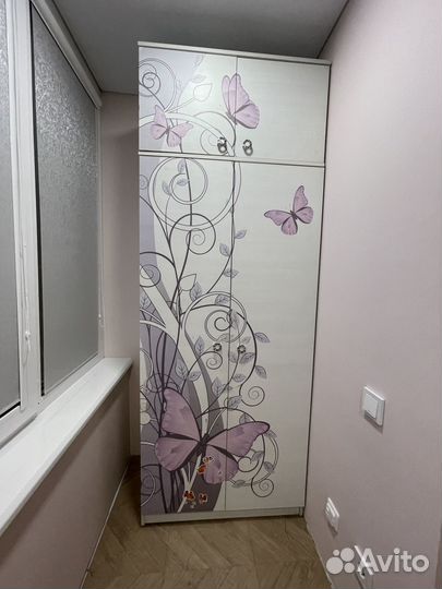 Шкаф двухстворчатый детский