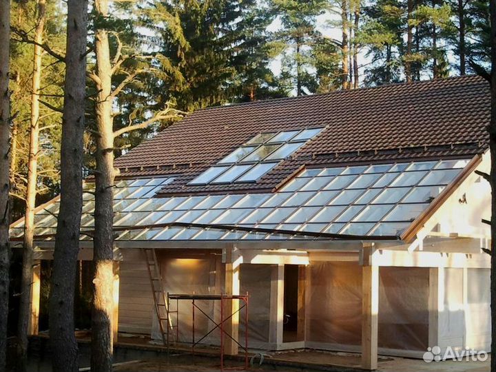 Зимний сад крыша стекло