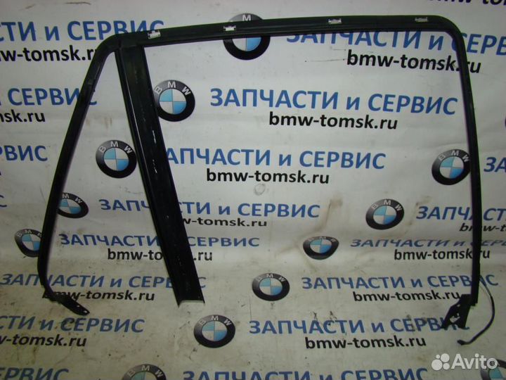 Накладка оконной рамы двери RR BMW X5 E53 2005 (Ку