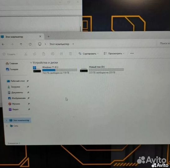 Мощный Ноутбук Asus ROG strix 17.3 144Hz/Core i7