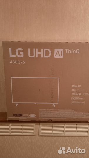Телевизор lg 43UQ75006LF