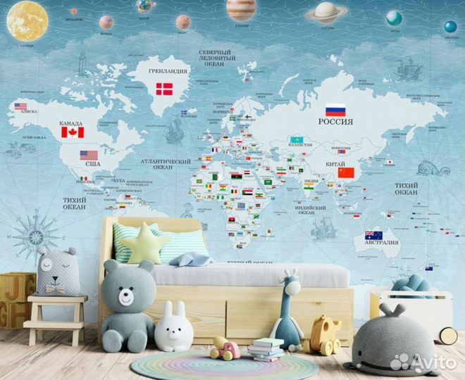 Фотообои природа / Фотообои горы / Фото Обои цветы