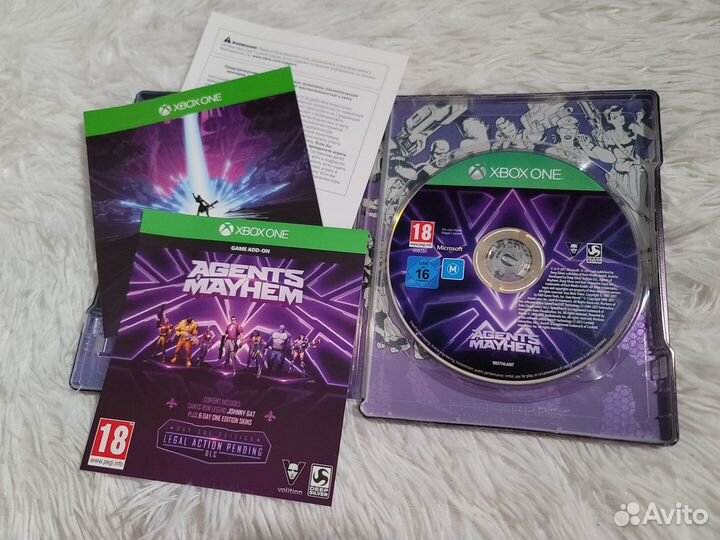 XBox One Series. Agents of Mayhem в стилбуке