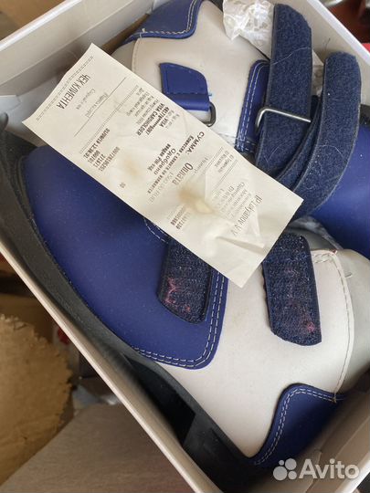 Лыжные ботинки детские 34