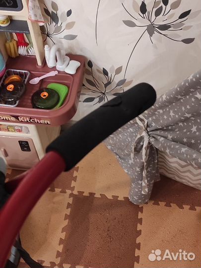 Трехколесный велосипед с ручкой