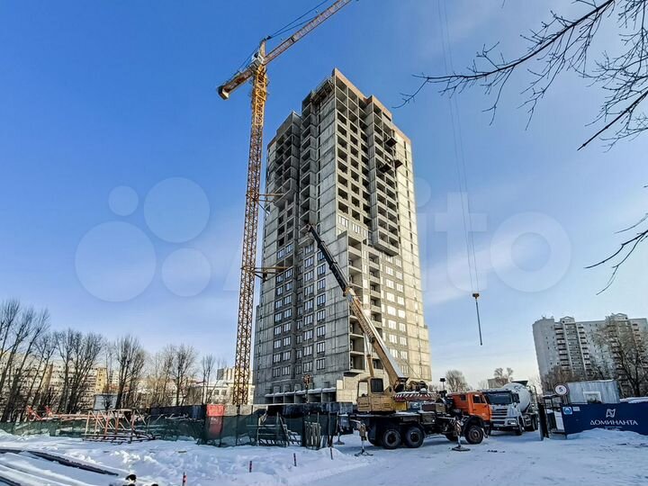 3-к. квартира, 76,5 м², 2/21 эт.